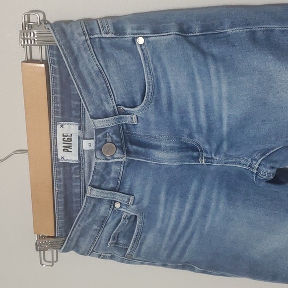 PAIGE JEANS Women's size 23 Size 00 Blue Jeans Skyline Skinny Crop - Picture 5 of 15